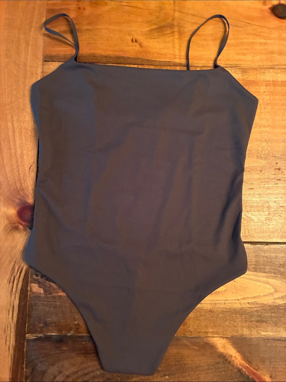 Athlete Chocolate Brown Bodysuit